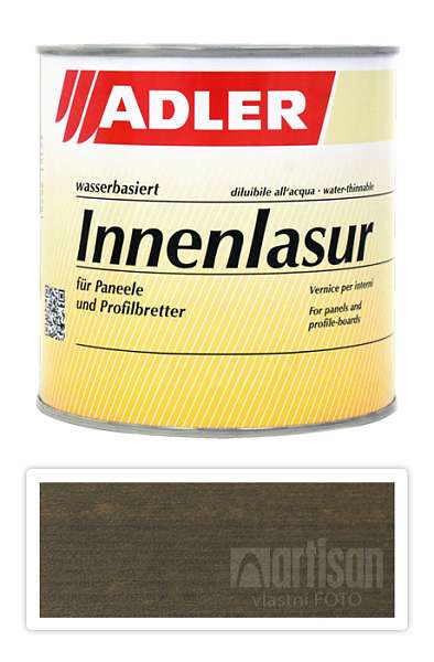 ADLER Innenlasur - vodou ředitelná lazura na dřevo pro interiéry 0.75 l Grizzly ST 05/2
