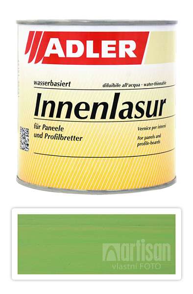 ADLER Innenlasur - vodou ředitelná lazura na dřevo pro interiéry 0.75 l Pistacchio LW 16/2