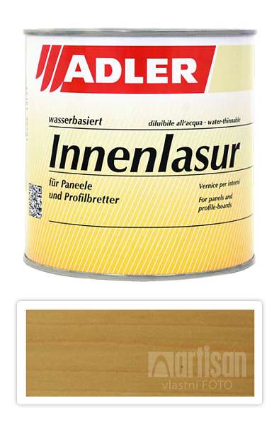 ADLER Innenlasur - vodou ředitelná lazura na dřevo pro interiéry 0.75 l Samt LW 11/2