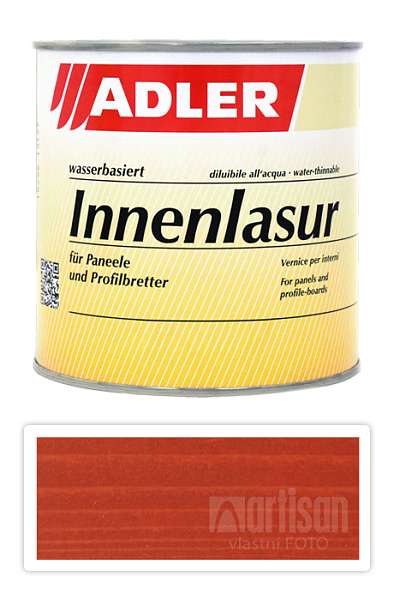 ADLER Innenlasur - vodou ředitelná lazura na dřevo pro interiéry 0.75 l Sanddorngelee ST 03/1