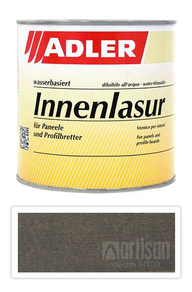 ADLER Innenlasur - vodou ředitelná lazura na dřevo pro interiéry 0.75 l Silberrucken ST 05/4