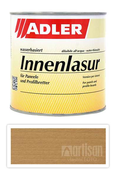 ADLER Innenlasur - vodou ředitelná lazura na dřevo pro interiéry 0.75 l Uhura ST 04/3
