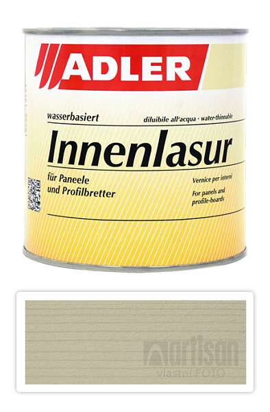 ADLER Innenlasur - vodou ředitelná lazura na dřevo pro interiéry 0.75 l Weisse Tiger ST 06/1