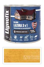 Lignofix LAZURA 3v1 - olejová lazura s biocidem 2.2 l Pinie
