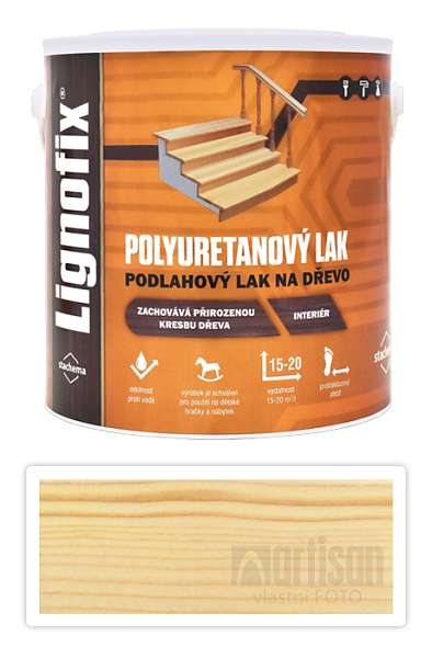 LIGNOFIX - polyuretanový lak 2.5 l Lesklý