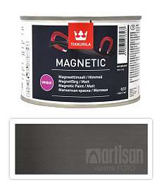 TIKKURILA Magnetic - magnetická barva 0.5 l Šedá