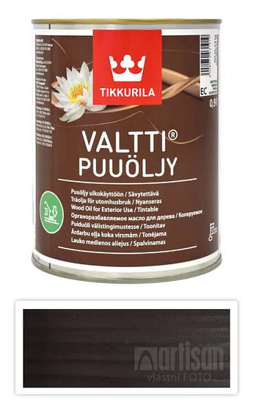 TIKKURILA Valtti wood oil - olej na terasy a nábytek 0.9 l Kanto 5077