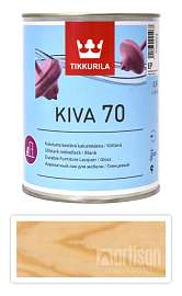 TIKKURILA Kiva 70 - vodou ředitelný lak 0.9 l Bezbarvý lesklý