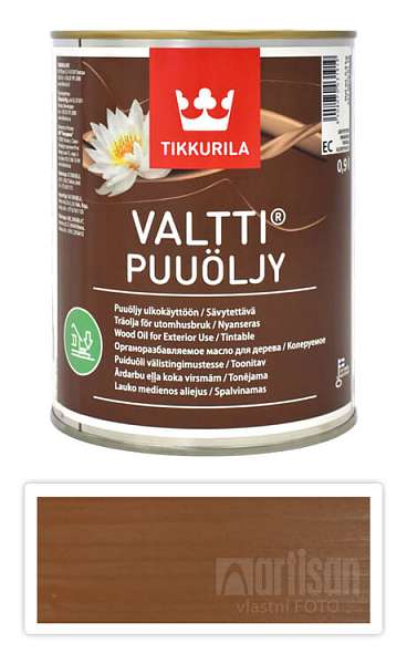 TIKKURILA Valtti wood oil - olej na terasy a nábytek 0.9 l Pouta 5052