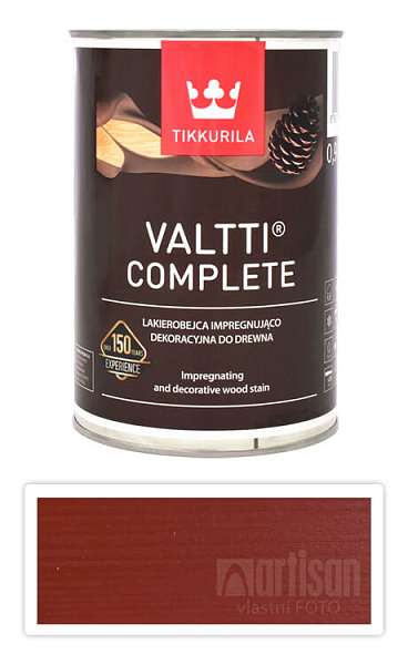 TIKKURILA Valtti Complete - matná tenkovrstvá lazura s ochranou proti UV záření 0.9 l Marja 5059