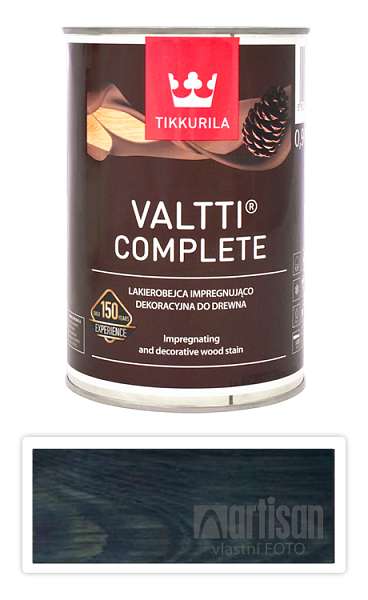 TIKKURILA Valtti Complete - matná tenkovrstvá lazura s ochranou proti UV záření 0.9 l Yö 5086