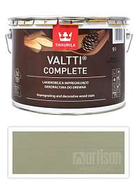 TIKKURILA Valtti Complete - matná tenkovrstvá lazura s ochranou proti UV záření 9 l Kaisla 5061