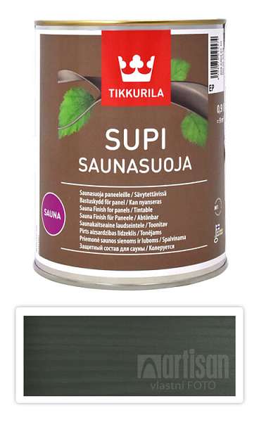 TIKKURILA Supi Sauna Finish - akrylátový lak do sauny 0.9 l Lehti 5066