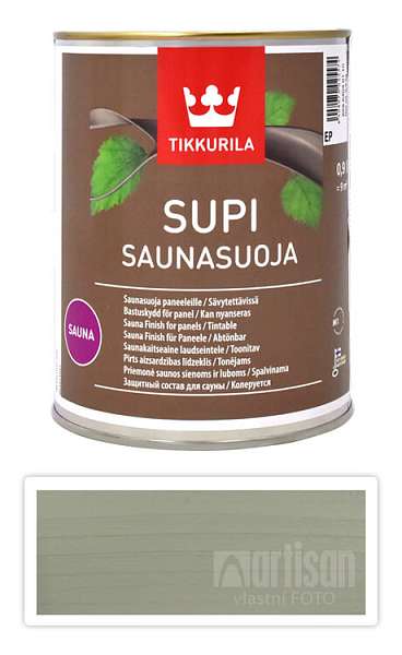 TIKKURILA Supi Sauna Finish - akrylátový lak do sauny 0.9 l Tuohi 5062