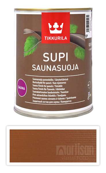 TIKKURILA Supi Sauna Finish - akrylátový lak do sauny 0.9 l Vahvero 5053
