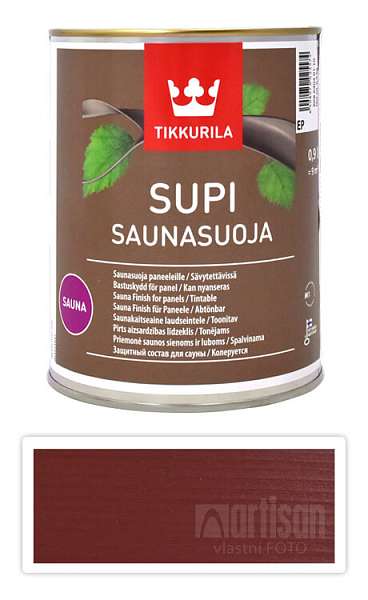 TIKKURILA Supi Sauna Finish - akrylátový lak do sauny 0.9 l Varvikko 5058