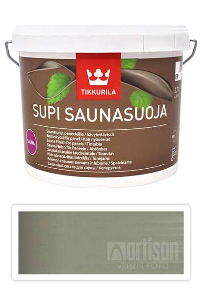 TIKKURILA Supi Sauna Finish - akrylátový lak do sauny 2.7 l Vasa 5080