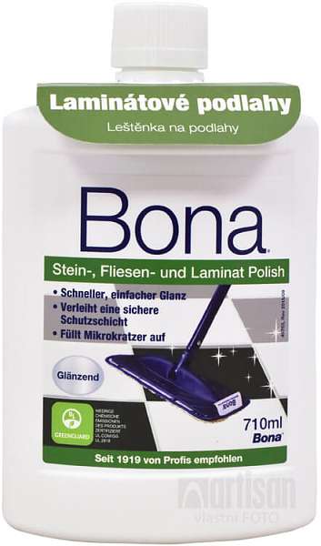 BONA Laminat Polish - leštěnka na laminátové podlahy a dlaždice 0.71 l lesk