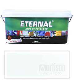 ETERNAL Mat akrylátový - vodou ředitelná barva 2.8 l Bílá 01