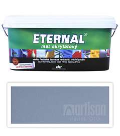 ETERNAL Mat akrylátový - vodou ředitelná barva 2.8 l Středně šedá 03