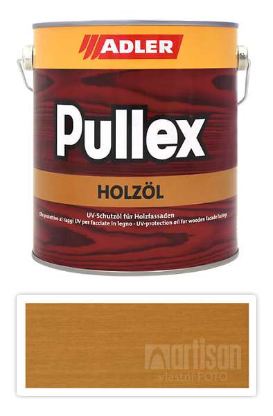 ADLER Pullex Holzöl - olej na ochranu dřeva v exteriéru 2.5 l Lockenkopf ST 01/4