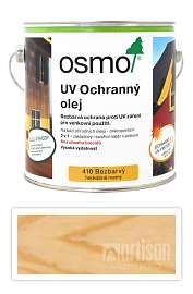 OSMO UV Olej Extra pro interiéry i exteriéry 2.5 l Bezbarvý 410