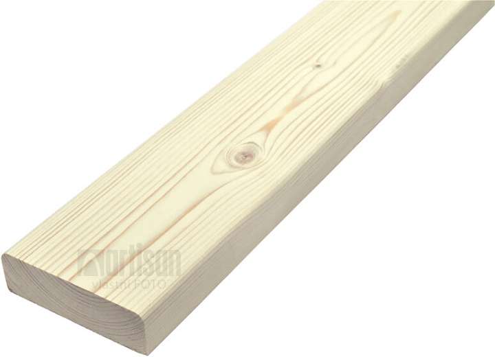 Latě na lavičku dřevěné, smrk, 35x120x1500, kvalita AB