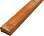 Latě na lavičku dřevěné, smrk, barvené - odstín borovice 35x70x1500, kvalita AB