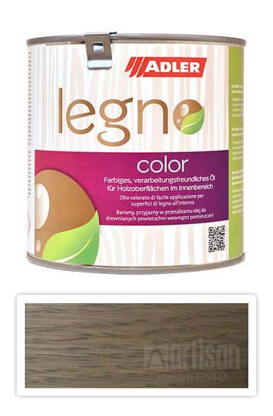 ADLER Legno Color - zbarvující olej pro ošetření dřevin 0.75 l SK 05