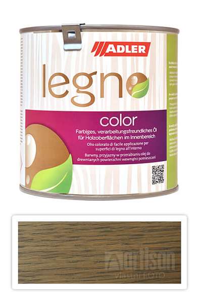 ADLER Legno Color - zbarvující olej pro ošetření dřevin 0.75 l SK 11