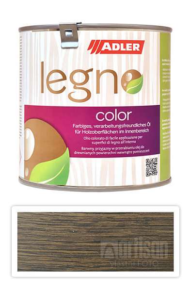 ADLER Legno Color - zbarvující olej pro ošetření dřevin 0.75 l SK 22