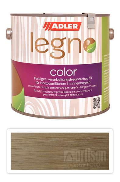 ADLER Legno Color - zbarvující olej pro ošetření dřevin 2.5 l SK 02