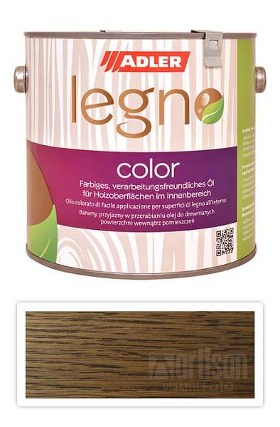 ADLER Legno Color - zbarvující olej pro ošetření dřevin 2.5 l SK 09