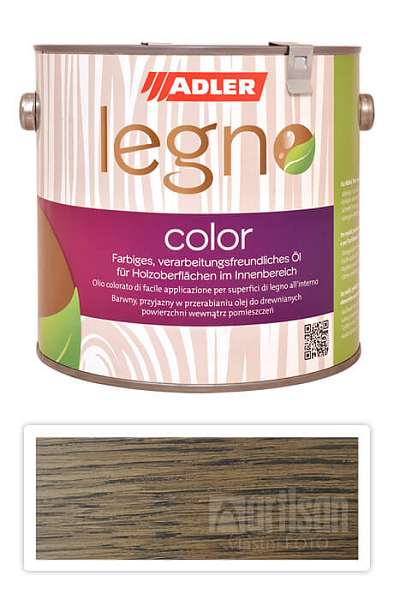 ADLER Legno Color - zbarvující olej pro ošetření dřevin 2.5 l SK 13