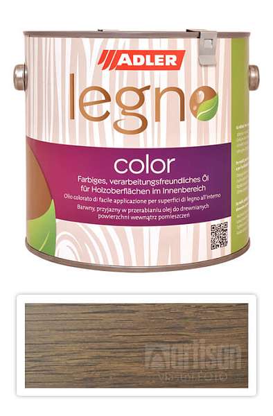 ADLER Legno Color - zbarvující olej pro ošetření dřevin 2.5 l SK 24