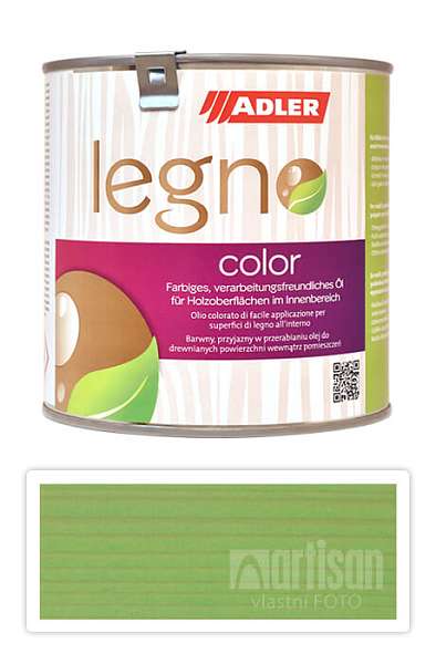 ADLER Legno Color - zbarvující olej pro ošetření dřevin 0.75 l Odysseus Hoffnung ST 12/2