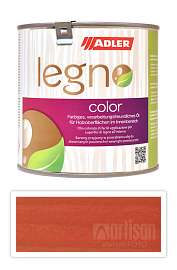 ADLER Legno Color - zbarvující olej pro ošetření dřevin 0.75 l Troja ST 12/3
