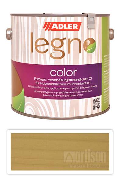 ADLER Legno Color - zbarvující olej pro ošetření dřevin 2.5 l Flou ST 14/5