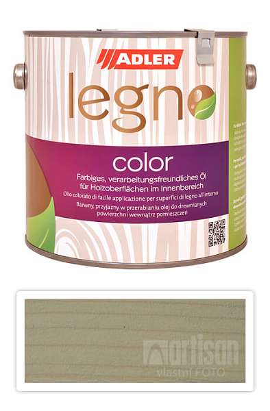 ADLER Legno Color - zbarvující olej pro ošetření dřevin 2.5 l Plisse ST 14/1