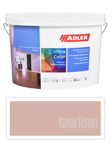 Adler Aviva Ultra Color - malířská barva na stěny v interiéru 9 l Flockenblume AS 12/1