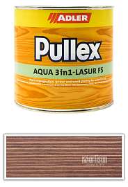 ADLER Pullex Aqua 3in1-Lasur FS - tenkovrstvá matná lazura na dřevo v exteriéru 0.75 l Palisandr