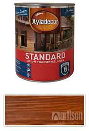 XYLADECOR Standard - olejová tenkovrstvá lazura na dřevo 0.75 l Indický teak