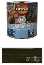 XYLADECOR Classic HP BPR 3v1 - ochranná olejová tenkovrstvá lazura na dřevo 2.5 l Jedlová zeleň