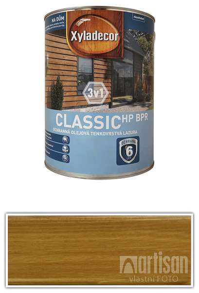 XYLADECOR Classic HP BPR 3v1 - ochranná olejová tenkovrstvá lazura na dřevo 5 l Modřín