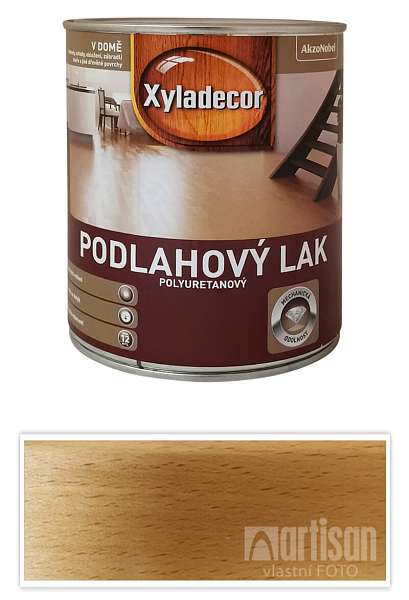 XYLADECOR podlahový lak polyuretanový do interiéru 0.75 l Lesk