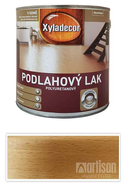 XYLADECOR podlahový lak polyuretanový do interiéru 2.5 l Lesk