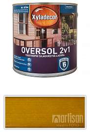 XYLADECOR Oversol 2v1 - tixotropní silnovrstvá lazura na dřevo 2.5 l Jilm polní
