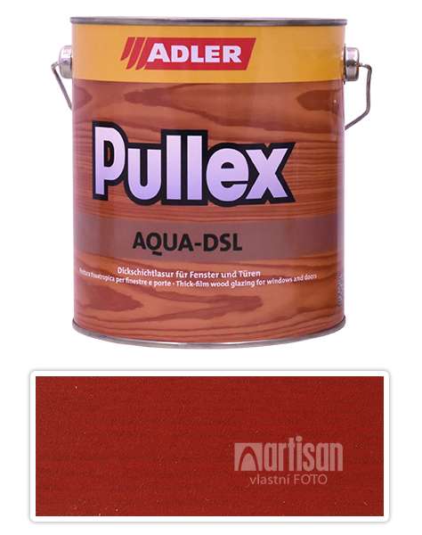 ADLER Pullex Aqua DSL - vodou ředitelná lazura na dřevo 2.5 l Ara ST 08/5