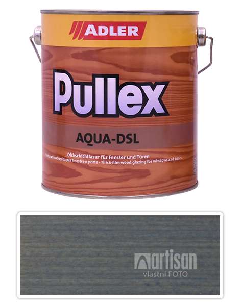 ADLER Pullex Aqua DSL - vodou ředitelná lazura na dřevo 2.5 l Blueberry LW 08/3