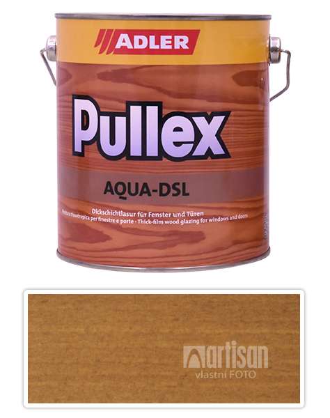 ADLER Pullex Aqua DSL - vodou ředitelná lazura na dřevo 2.5 l Dingo ST 06/3